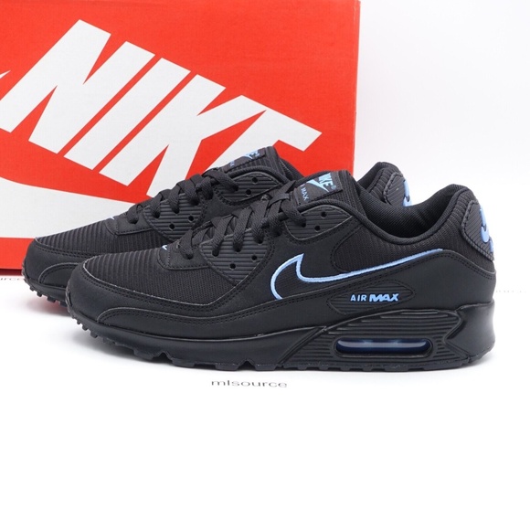 NEW Nike Air Max 90 Sneakers FJ4218-001 Black